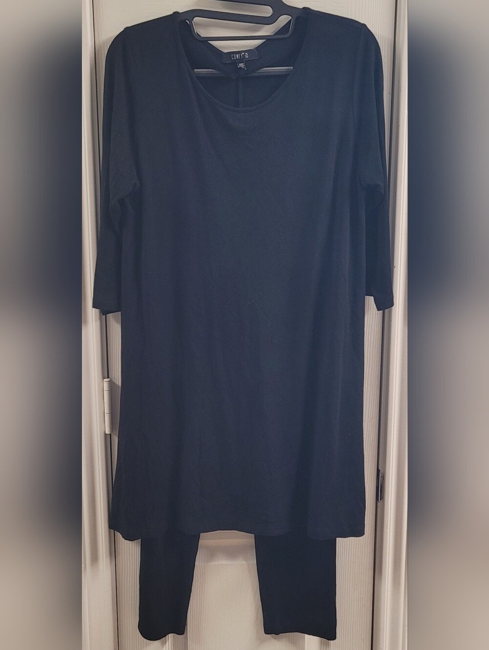 Womens COMFY USA  2 Pc Tunic And Leggings Set